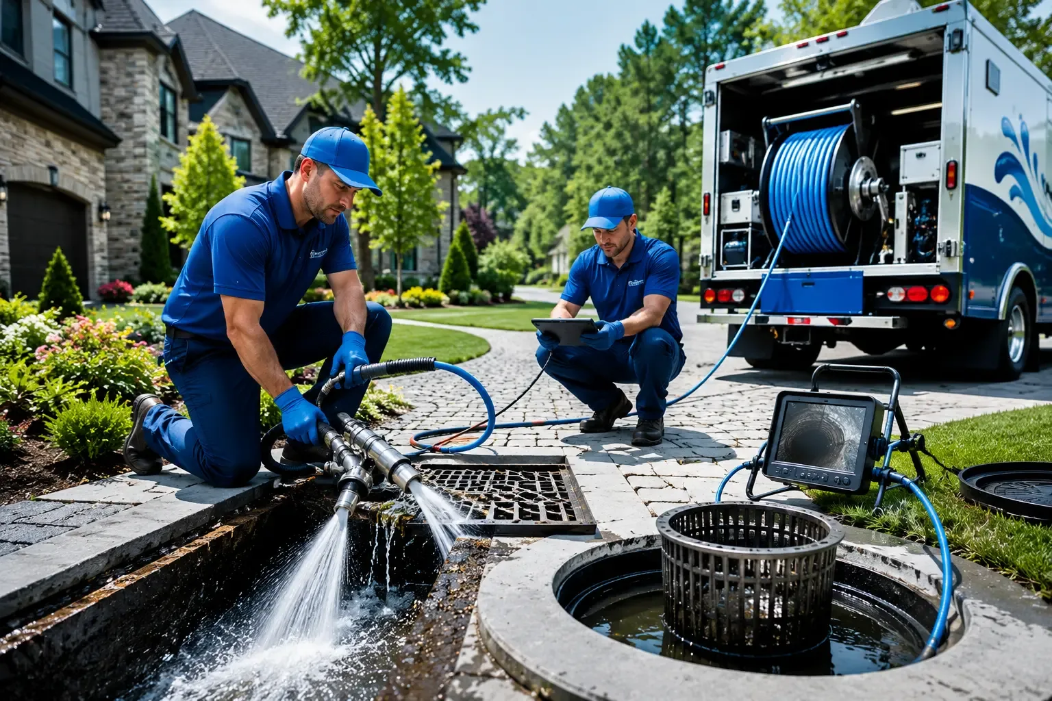 Local outdoor drain cleaning professionals in Colonia, NJ